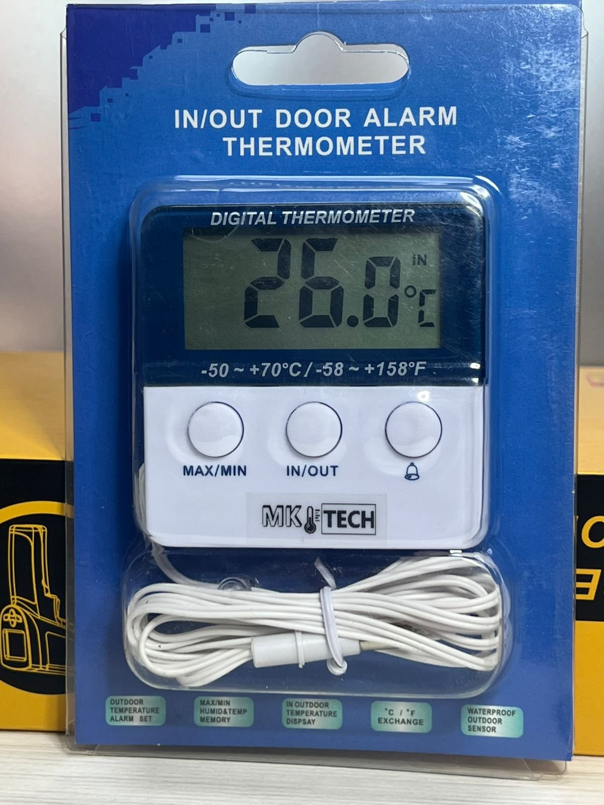 Termómetro con Alarma — Cadena de Frío / Nevera